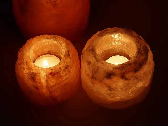 Anwendung und Platzierung einer Salzkristalllampe